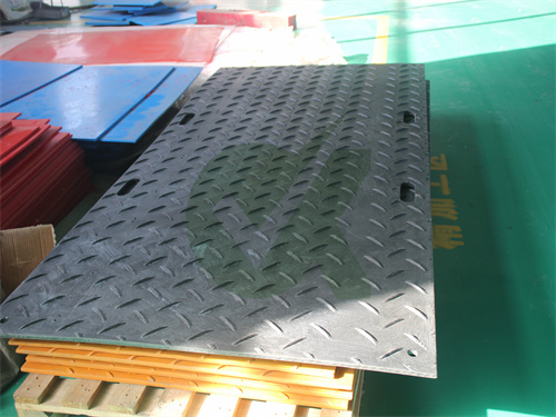 large pattern plastic construction mats 1220*2440mm for heavy equipment